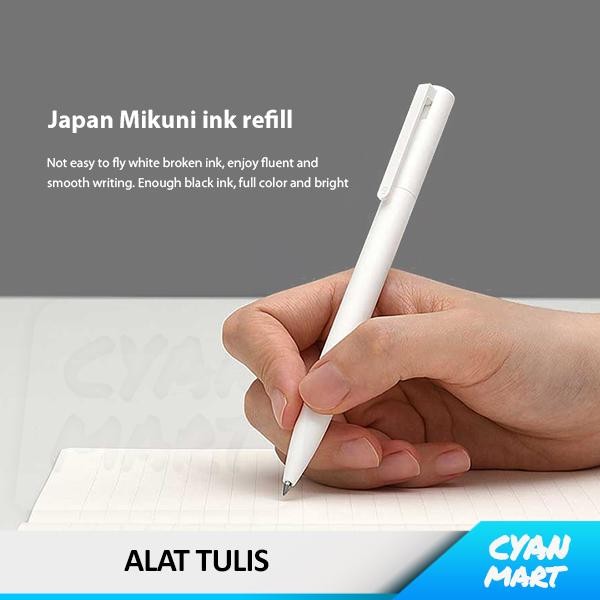 

Ready- Pulpen Gel Pena Xiao Mi Mijia Gel Ink Pen Japan Mikuni Black Original