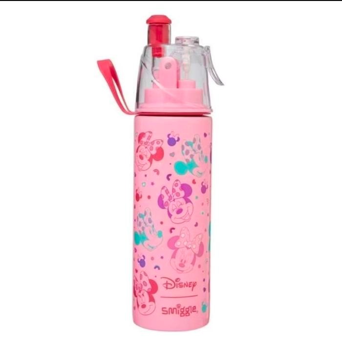 Smiggle Drink Bottle Minnie Spritz (bisa Semprot2) / Botol Minum Anak