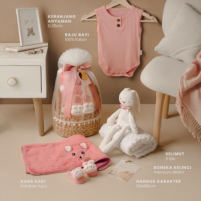 

Newborn Hampers Gift Set Baby Hampers Hampers Bayi Kado Bayi