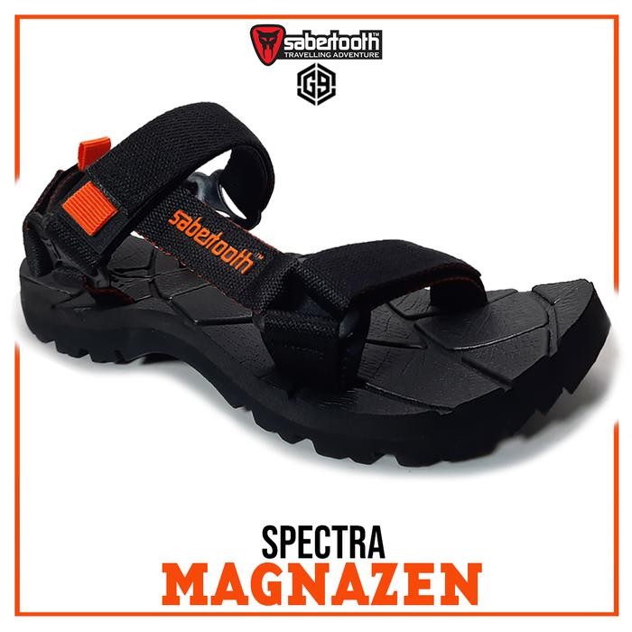 SABERTOOTH Sandal Gunung Traventure Pria Wanita Spectra Magnazen Sendal Kasual