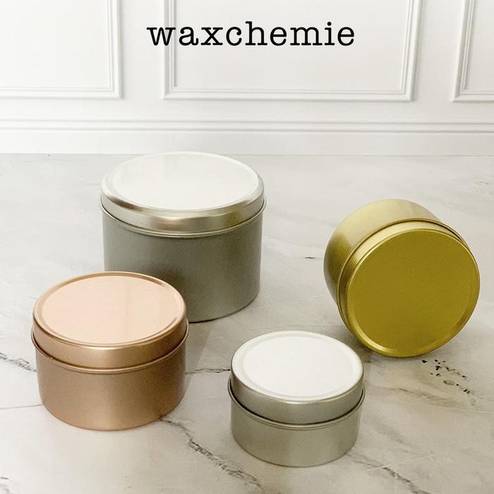 Aluminium Tin Jar / Pot Kaleng / Pot Jar / Travel Tin Can Kode 1383