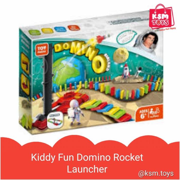 Kiddy Fun Mainan Edukasi Domino Rocket Launcher