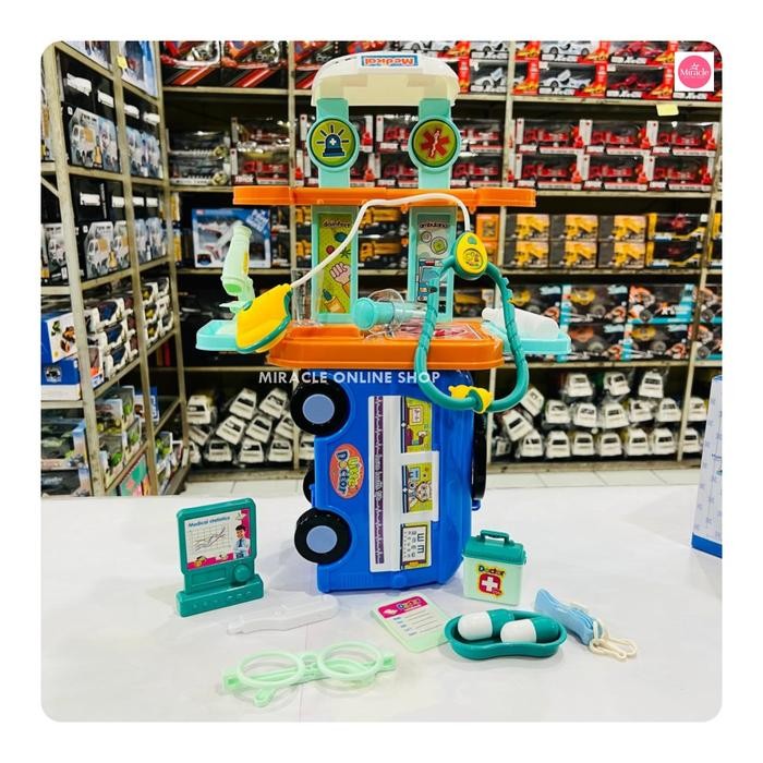 Mainan Dokter Lol Koper Troli / Mainan Doctor Play Set Koper