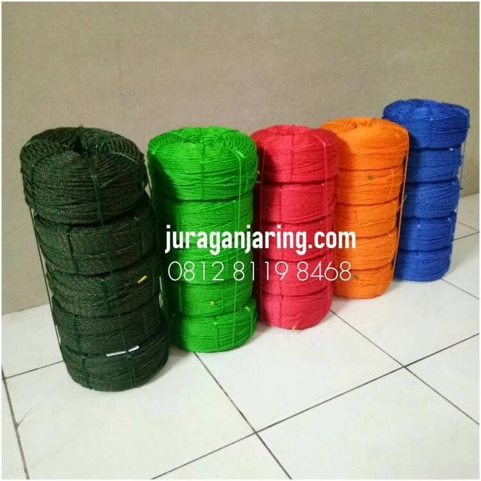 TALI TAMBANG PLASTIK 4 MM (1 ROLL) *