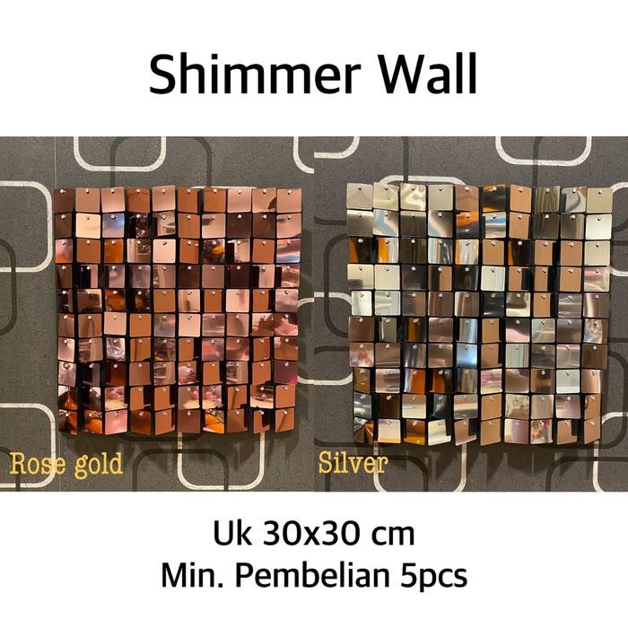 GROSIR Shimmer wall / Sequin Wall/ Backdrop Dekorasi Pesta Manik2
