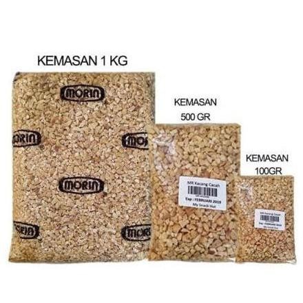 

New Morin Kacang Tanah Sangrai / Tumbuk / Cacah Panggang 500gr, 250gr, 100gr