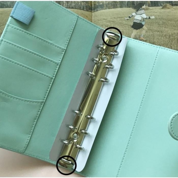 

A6 Binder Kulit PU 6 Ring