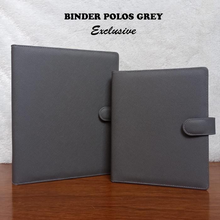 

BINDER POLOS EXCLUSIVE WARNA GREY A5 DAN B5