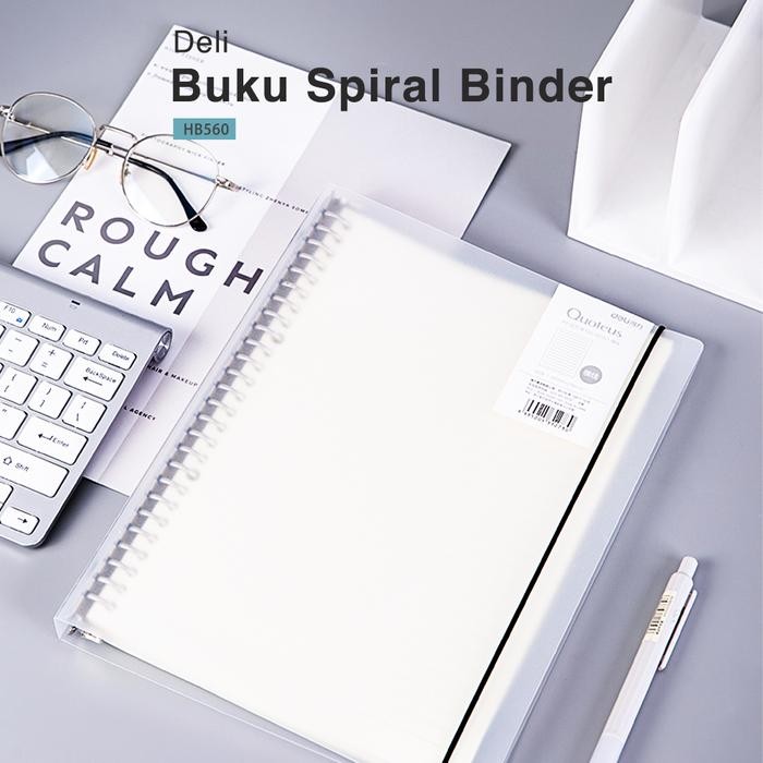 

Deli Loose-Leaf Buku Notebook B5 60lembar HB560