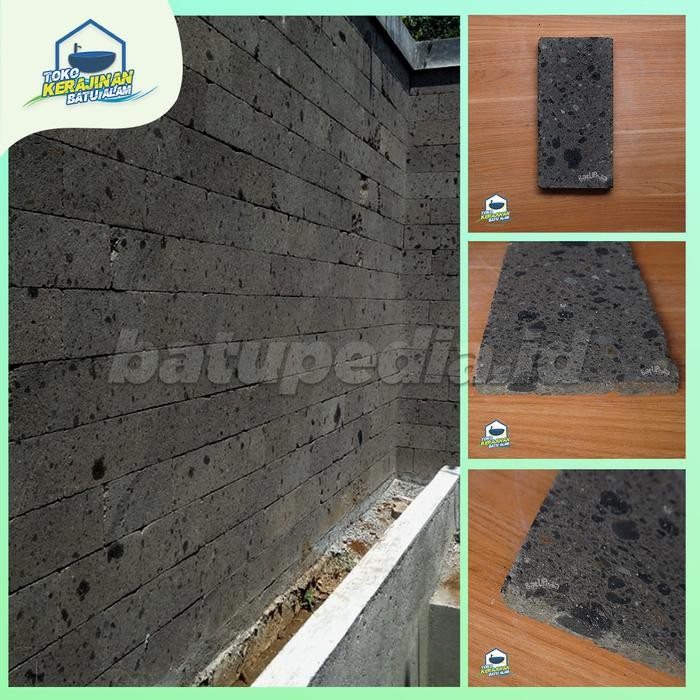 BATU ALAM DINDING PARAS KEROBOKAN ASLI Natural Stone *