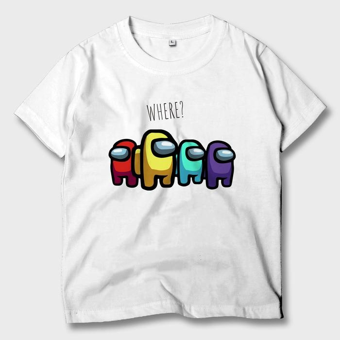 Baju Kaos Anak Game Among Us Impostor Atasan Anak Laki-Laki Perempuan AMS-03 *