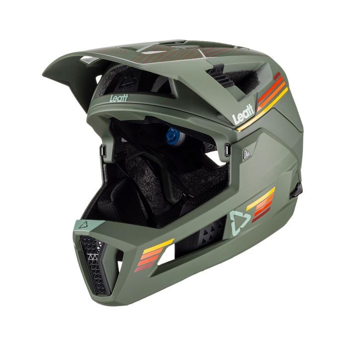 Helmet Leatt 4.0 Enduro Pine Green / Helm convertible DH Enduro