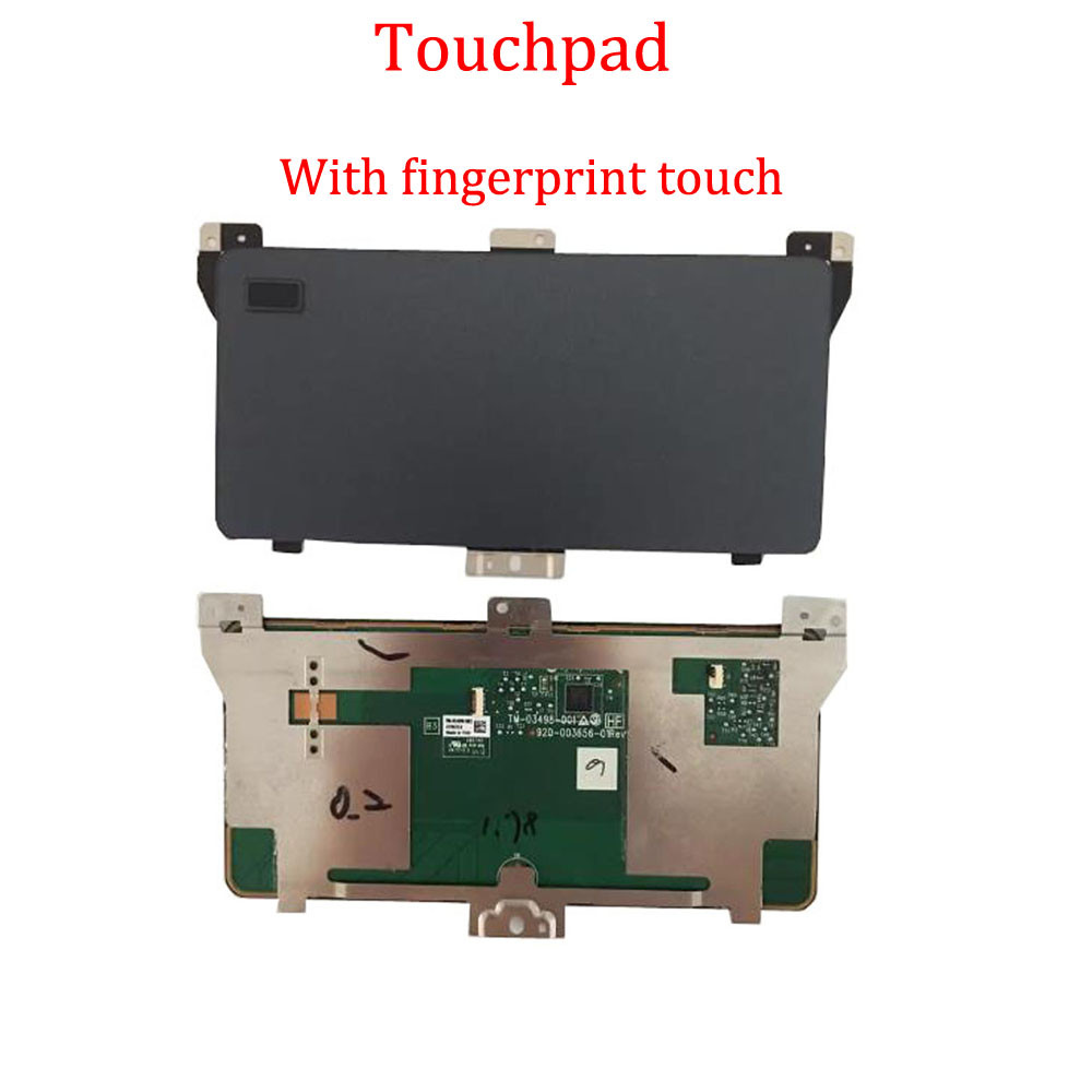 Black Laptop Touchpad With fingerprint touch For MSI PS63 / Modern 15 / GS75 / Prestige 14 /