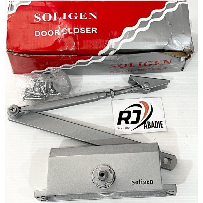 Door Closer Soligen Engsel Pegas Hidrolik Penutup Pintu Rumah Otomatis