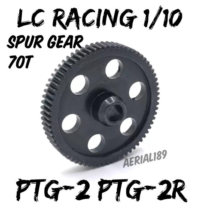 Spur Gear 70T Rc 1/10 Lc Racing Ptg-2 Ptg-2R