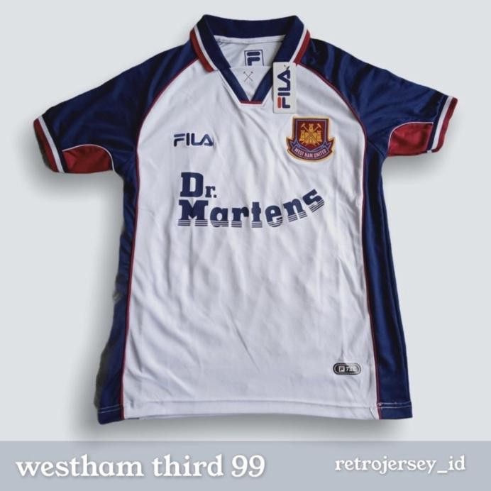 Jersey Westham Away 99 Retro