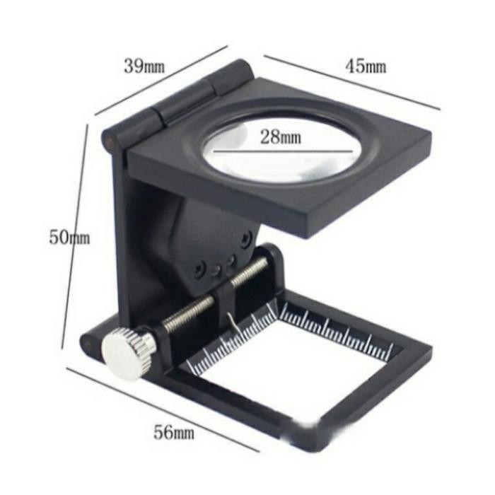 

Kaca Pembesar Printing/Tekstil Lipat Asli Kaca