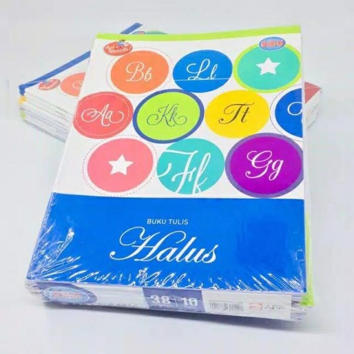 

Terlaris- Buku Tulis Halus Eb 38 Lembar Sinar Dunia / Pack