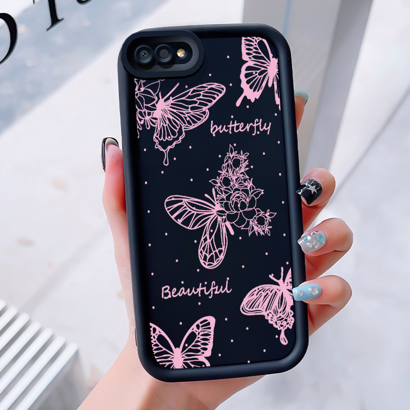 Casing Hp untuk Realme C2 C2s OPPO A1K Case Hp Silikon Softcase Kasing Kesing Cesing Casing Pola Kup