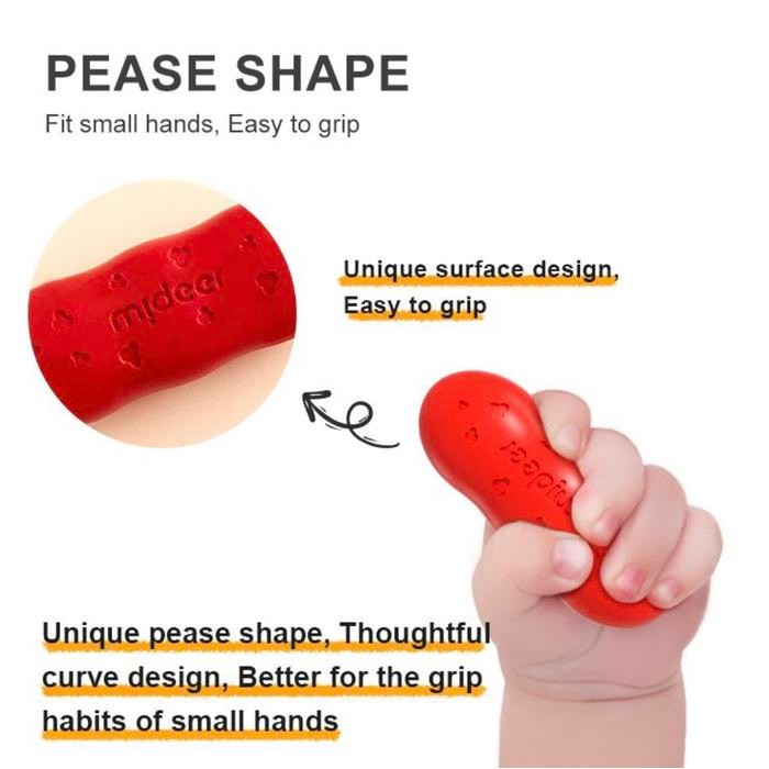 

Mideer Pease Crayon 8 12 24 Colours Kids Drawing Colouring Pastel