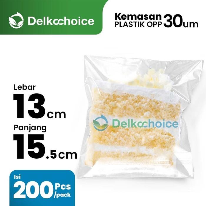 Kemasan Plastik OPP Seal Lem / Plastik Roti Donat Roti Manis Kode 1448