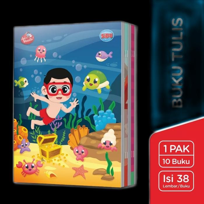 

Terlaris- Buku Tulis Sidu 38 Lembar , Sidu 58, Sidu 100