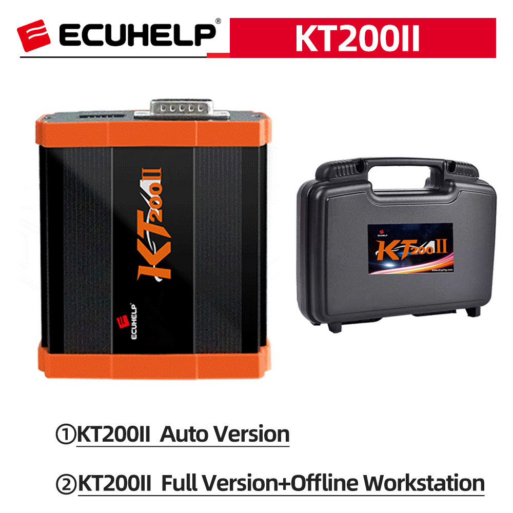 FLASH SALE    ECUHELP New KT200II ECU Programmer OBD2 TCU ECU Programming Tools Chip Tuning Upgrade 