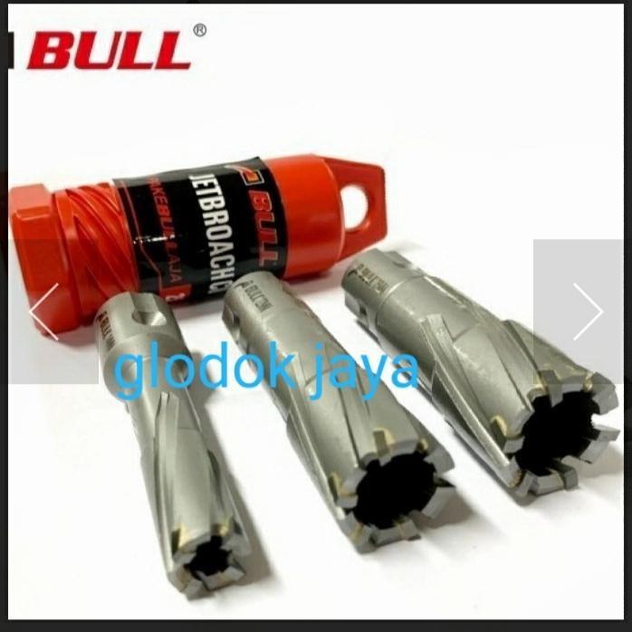 Menarik Bull Bor Magnet Tct Jet Broach 18 Mm