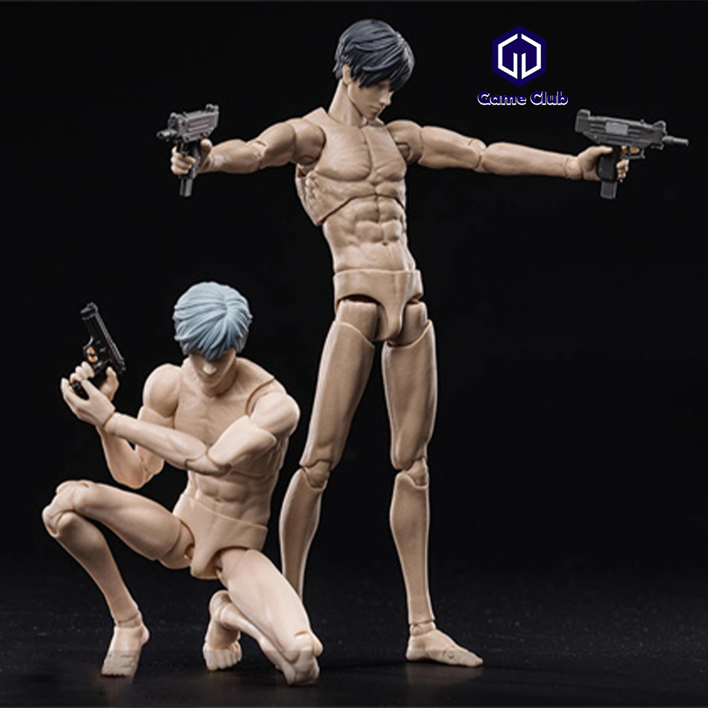 In Stock VTOYS X BMS 1/12 FIGURE BODY ONE Articulated Doll Super Flexible Joint Body 16.5cm White