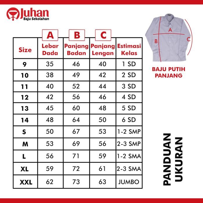 (Expert) Setelan Seragam Sekolah SD Panjang Baju Sekolah SD Putri Seragam SD MI