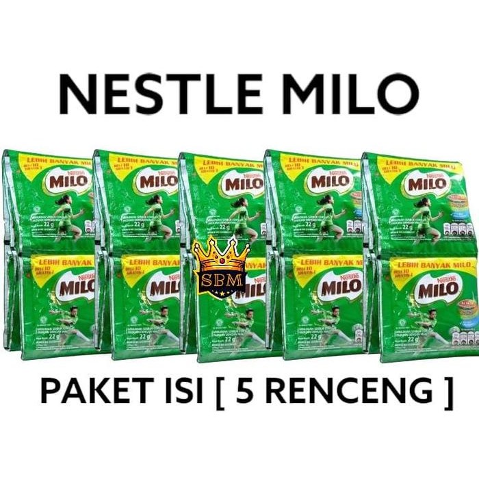 

Isi 50 ~Atg~ Susu Coklat Milo Active-Go 22Gr / Susu Bubuk Sachet Drink Instant Instan Minuman