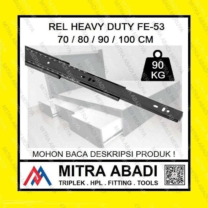 (Expert) Rel Laci Heavy Duty FE53 70 80 90 100 cm Bawah Tangga Ranjang Tatami Beban Berat Double