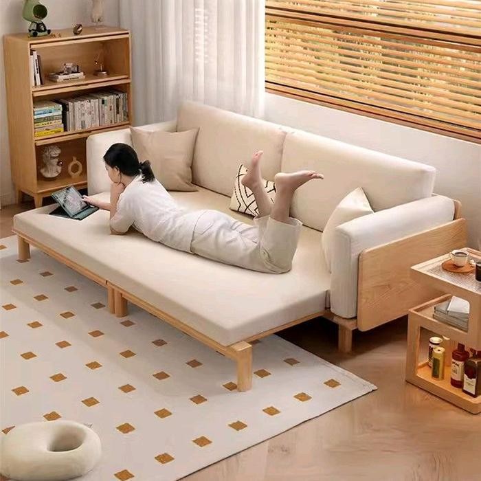 sofa minimalis sofa lipat sofa santai sofa bed JAPARA'S TEAK sofa lipat minimalis