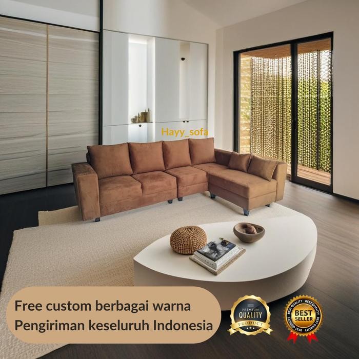 Sofa Minimalis Jumbo / Sofa-L / Sofa Ruang Tamu