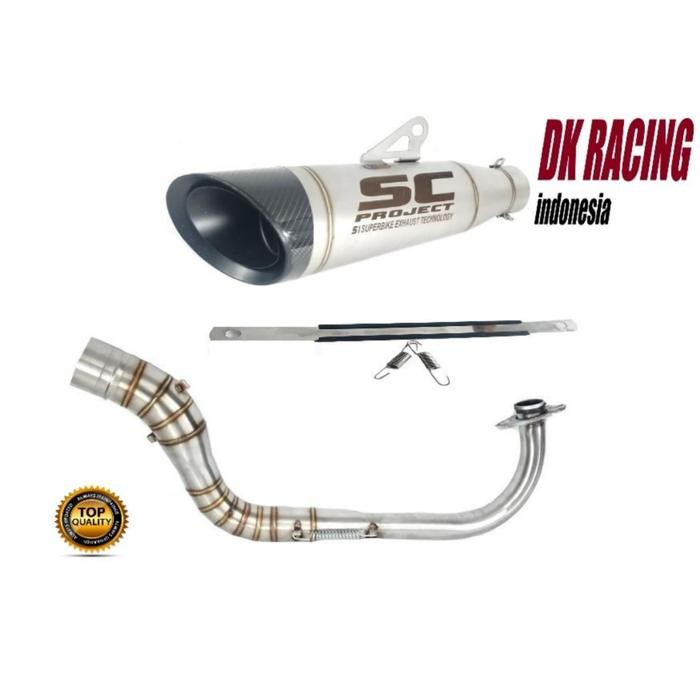 knalpot racing yamaha mio m3 sc project ES1