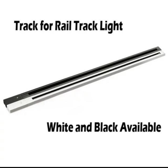 (Expert) Rel lampu spotlight rel track 1 meter 1m rel track spotlight