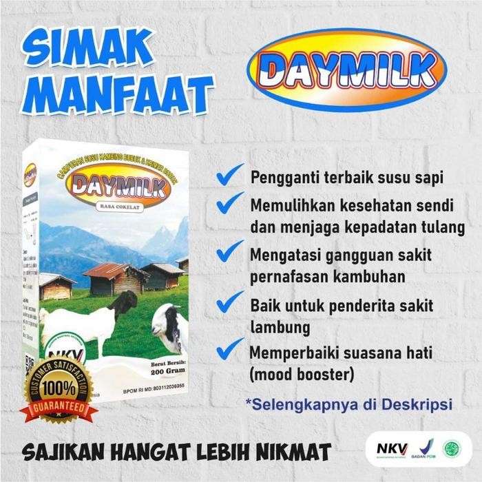 

(Expert) Daymilk paket 4 box susu kambing daymilk ORI 100% paket 4 box