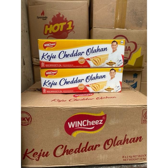 

(Expert) KEJU WINCHEZZ 2kg Keju cheddar Olahan Halal