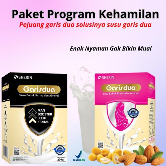 

(Expert) SUSU PROMIL GARISDUA SHERIN - SUSU KAMBING ETAWA + ALMOND & KURMA MUDA