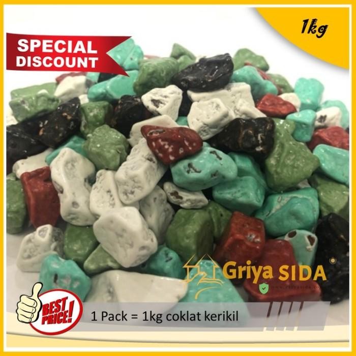 

(Expert) Coklat kerikil arab 1kg premium coklat batu choco Stone Chocolate