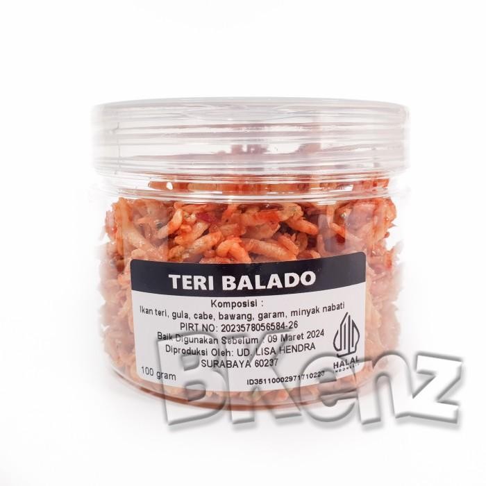 

(Expert) Teri Nasi Balado Teri Medan Pedas Siap Makan