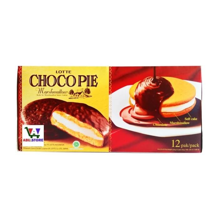 

(Expert) Lotte Choco Pie isi Marshmallow - Kemasan Box isi 12 pcs x 28gr