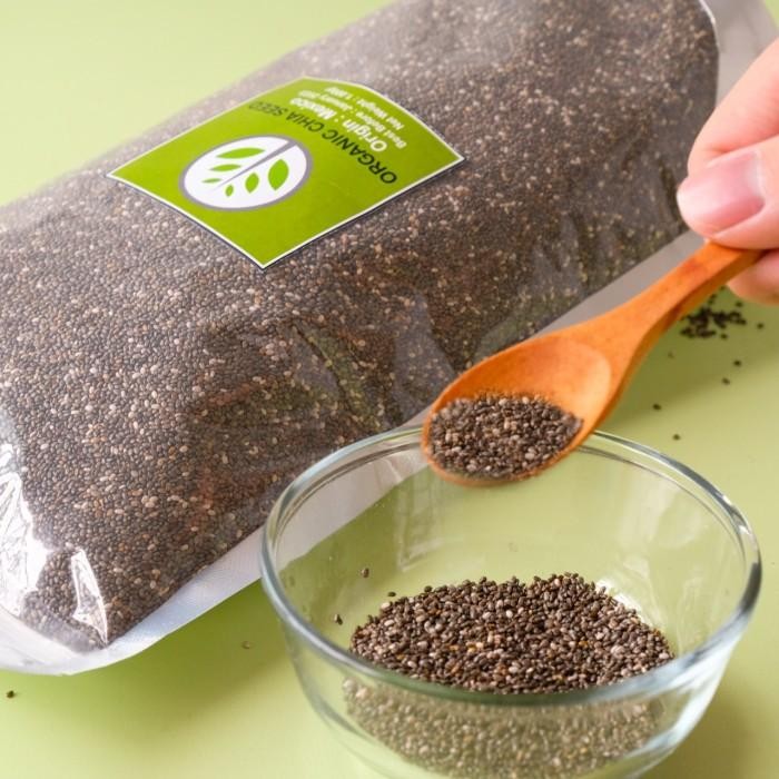 

(Expert) Organic Black Chia Seeds / Organic Chia Seed Mexico 1 Kg / 1000 gr