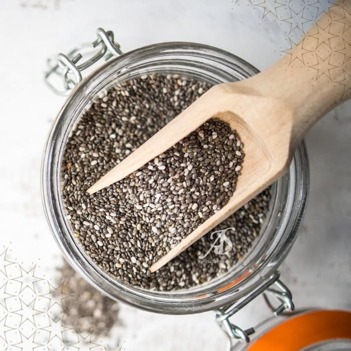 

(Expert) Chia Seed Organic 500 gr Black Chiaseed Original Premium