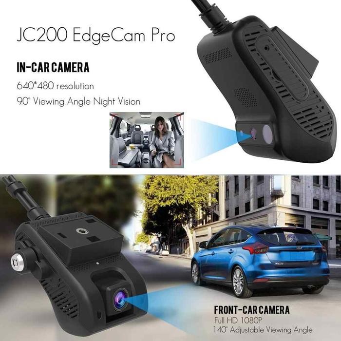 GPS Tracker JC200 GPS With 2 Live Cam Stream Video View Dashcam FullHD