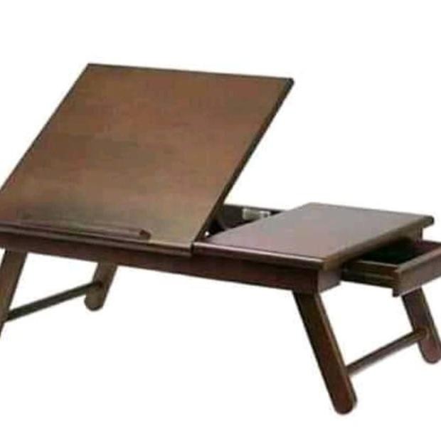 Best Quality Meja Laptop Kayu Jati Tinggi 30 Cm