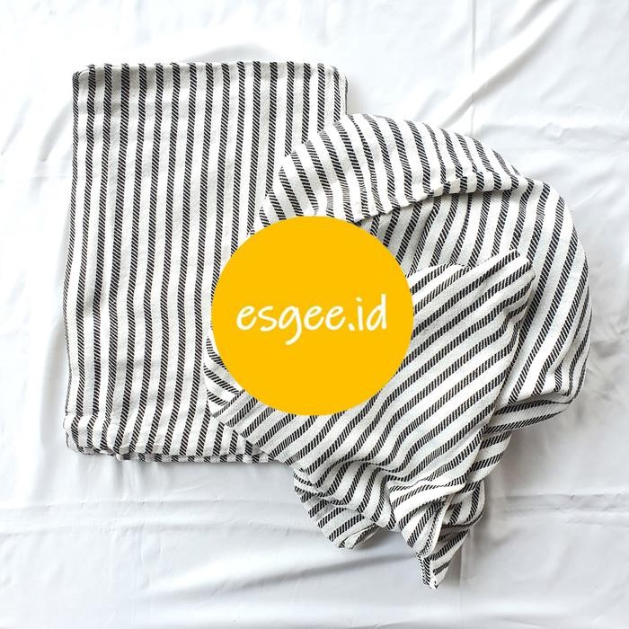 Selimut Kain Salur Stripe Lorek Lurik Garis Jumbo Katun