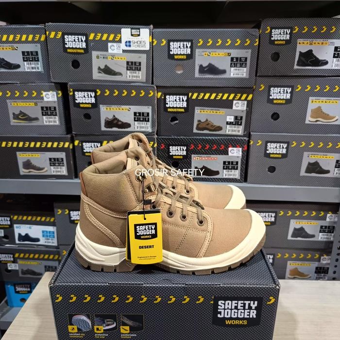 Sepatu Safety Jogger Desert S1P