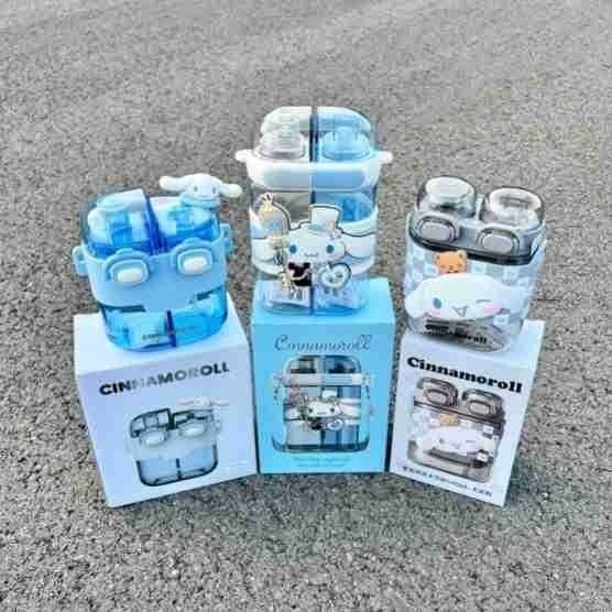 Botol Minum Anak Tritan Motif Cinnamoroll / Botol Anak Cinnamoroll