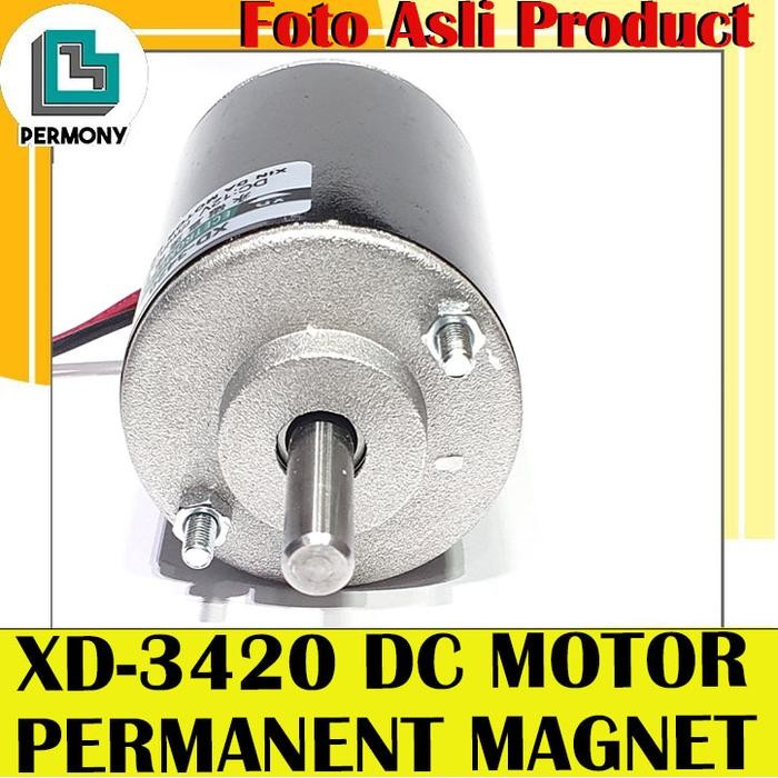 XD-3420 MOTOR DC 12V - 24V 30WATT DINAMO XD3420 30W